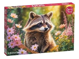 Obrázek z Puzzle CHERRY Mýval 500 dílků 